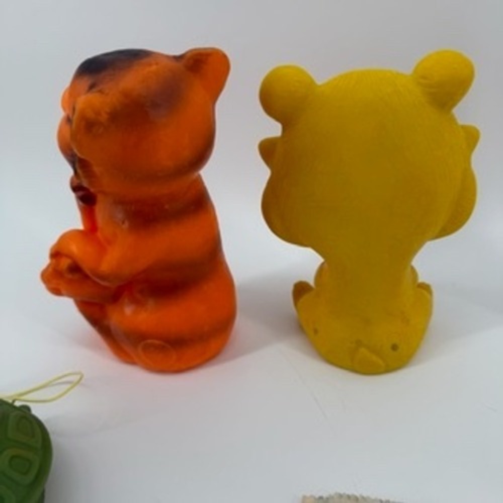 Vintage Baby Toy Lot‎ Rubber Squeaky Fisher Price Avon Cloth Book - Picture 7 of 16